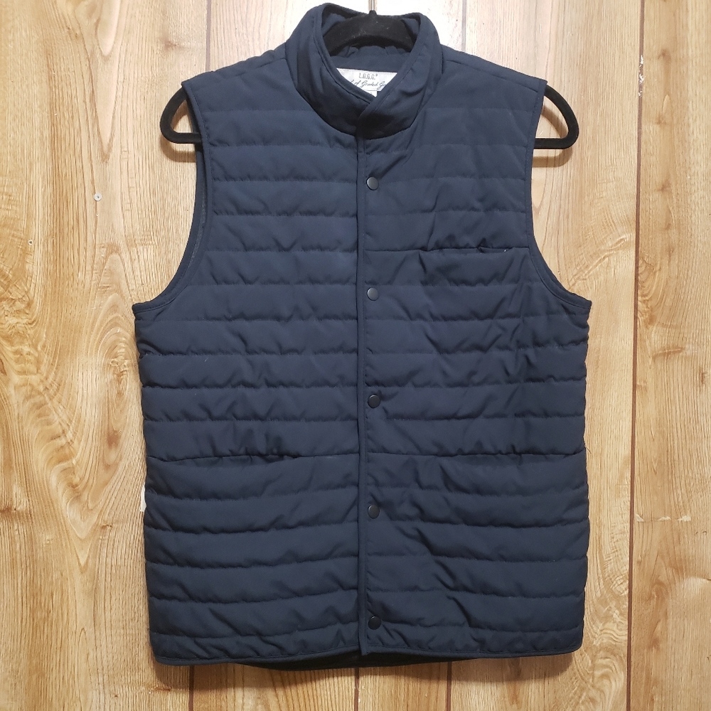 Puffer Vest Black Size Sm Men’s L.O.G.G. By H&M Lightweight Packable